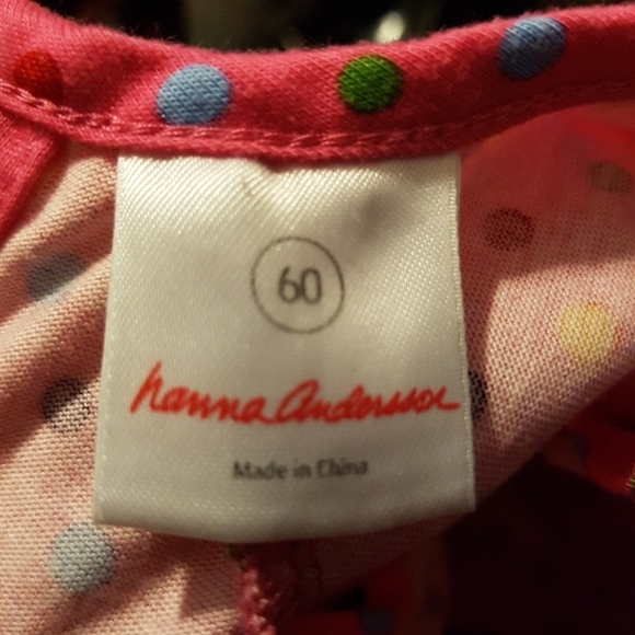 Hanna Andersson bubble romper size 60 or 3-6 months - Picture 3 of 5